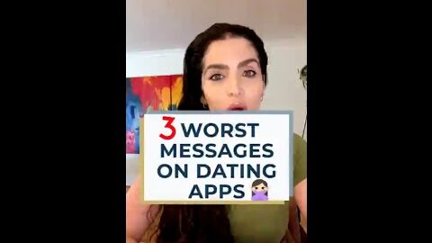 3 Messages on Dating Apps You Should NEVER Send!