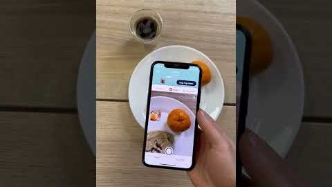 Track Your Calories Intake in 1sec With The Food Scan