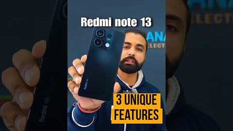 Redmi Note 13 – 3 Useful Features 🔥