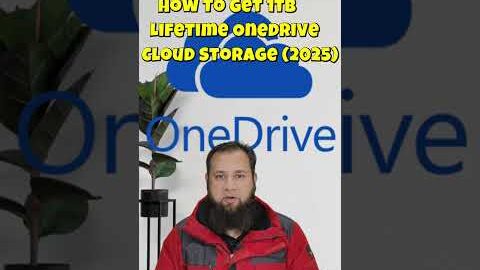 How To Get 1tb Lifetime Onedrive Cloud Storage (2025)