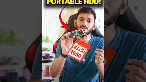 portable hard disk for Rs.650/-