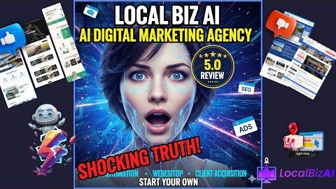 LocalBiz AI Review 🔴 Word’s First AI digital marketing agency  5 in 1 AI Suite
