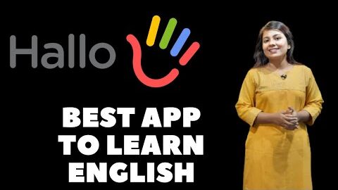 Best App To Learn English With Native Speakers | Hallo Speak English | English With Upasana #shorts