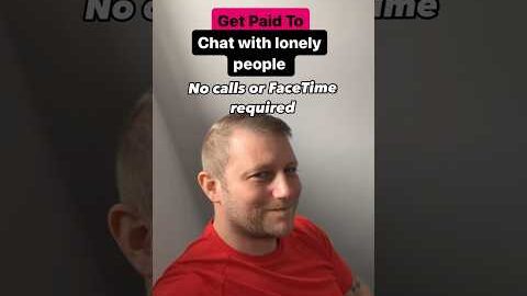 Get paid to chat with lonely people in 2024 – no calls or FaceTime required