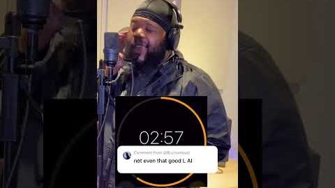 Rapper gets AI mixing and mastering