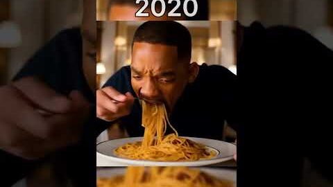 AI Will Smith eating spaghetti 2024🍝 #ai #shorts