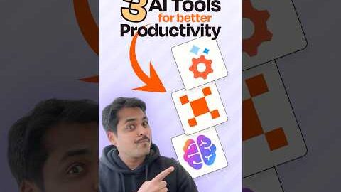 3 Incredible AI Tools for Insane Productivity in 2025! 🚀