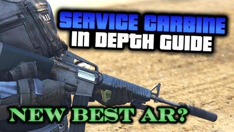 GTA Online: Service Carbine In Depth Guide; The New Best AR!? (Stats, Comparisons, and More)