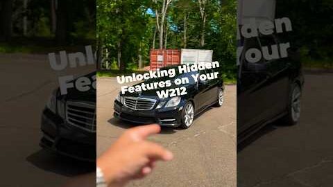Unlock Hidden Features on your #Benz #w212 #e550