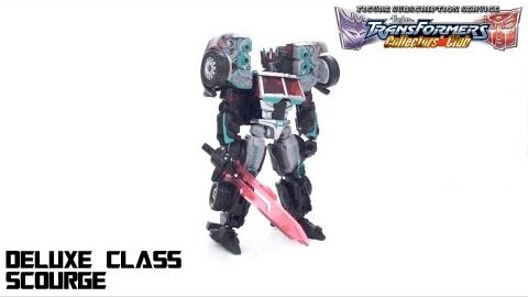Video Review of the Transformers Subscription Service: Scourge