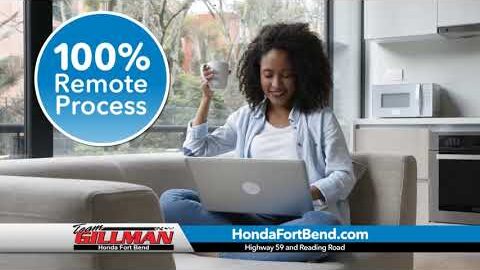 Choose Your Honda Your Way With Our 100% Online Service In Rosenberg, TX | Gillman Honda Fort Bend