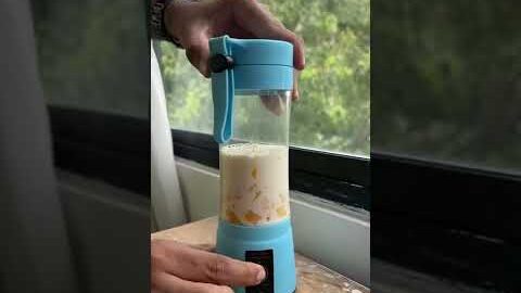 PORTABLE ELECTRIC JUICER BLENDER REVIEW | DOES IT WORK? ONLINE SHOPPING #shorts