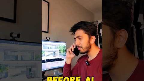 Architect before and after AI #ai #architecture #funnyvideo #viralshorts