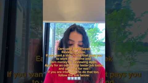 Earning money by writing app reviews #shorts