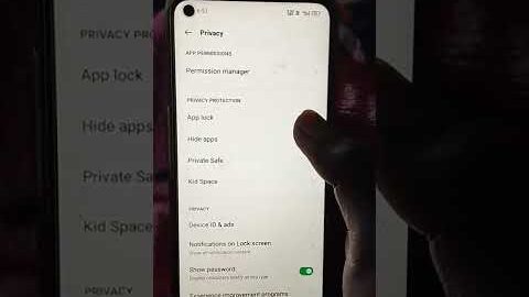 app Lock kaise kre /aap par lock kaise lagaye oppo mobile me #shorts #applock aap लॉक कैसे करे