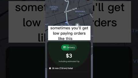 Maximizing Your Earnings as an UberEats Driver: Be Selective and Wait for Better Opportunities #uber