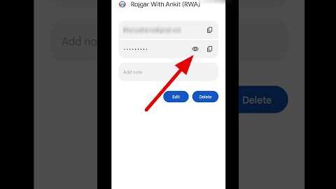 Kisi Bhi App ka Password kaise pata kare || How to find password ||#shorts