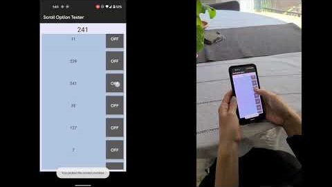 Mobile User Interfaces – An Evaluation of Direct Scrolling and Button Scrolling
