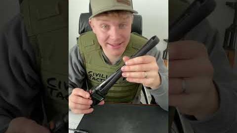 Illegal HAM Radio Button? (20% off Ham Radio course in pinned comment) #civtac #gun #demolitionranch