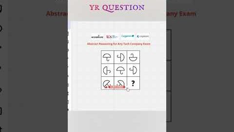 solve???? Abstract Reasoning : Accenture cognitive assessment 2023