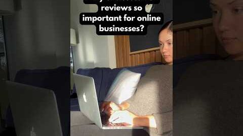 Why are customer reviews so important for online businesses?