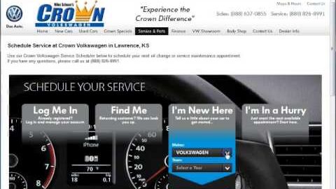 How To Schedule A Volkswagen Service Appointment Online – Tutorial