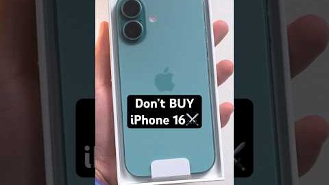 WARNING: Don’t Buy the iPhone 16! Here’s What They’re Not Telling You…