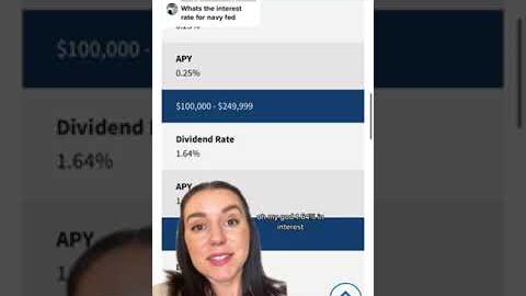 Although the CD rates are good, Navy Fed is a no from us, sorry! Anyone banking with NFCU? 🌝 #shorts