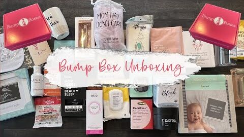 Unboxing The Bump Box Subscription | Bump Box Review | Pregnancy Subscription Box | Trying Bump Box