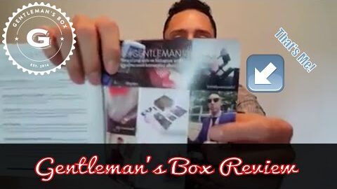 Gentlemans Box – September 2016 Review Monthly Subscription Box