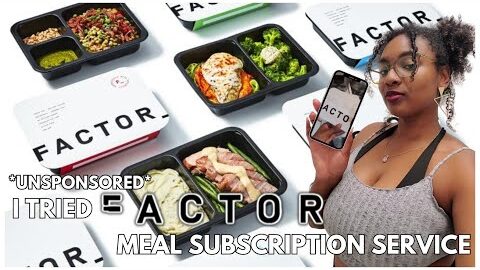 I tried a meal subscription service UNSPONSORED FACTOR75™ REVIEW *high protein, low calorie*
