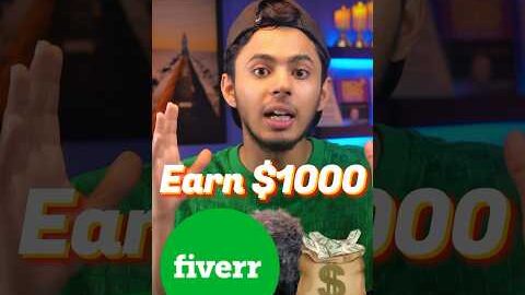 Earn $1000 from fiverr by this Free AI Logo Maker.  #aitools