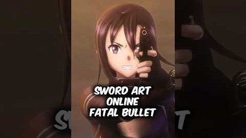 Sword Art Online Fatal Bullet Shorts Review #anime #SAOFB