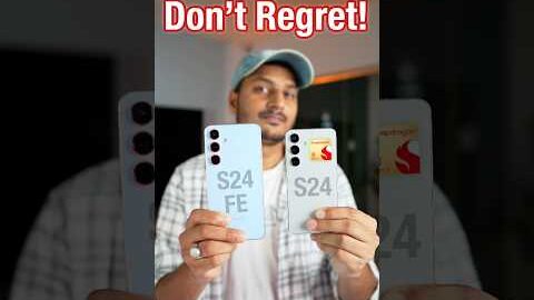 Samsung S24 vs S24 FE Snapdragon Full Comparison, Review & Camera Test | Flipkart BBD Sale 2025