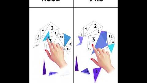 Artbook: Poly by Number – Noob vs. Pro Gameplay Comparison! #PolyByNumber