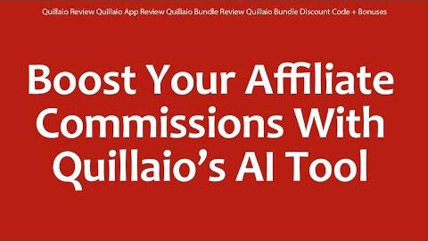Quillaio Review Quillaio App Review Quillaio Bundle Review Quillaio Bundle Discount Code + Bonuses