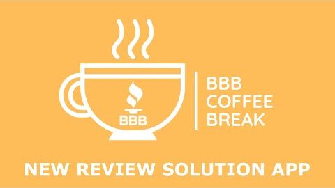 BBB Coffee Break: New Review Solution App