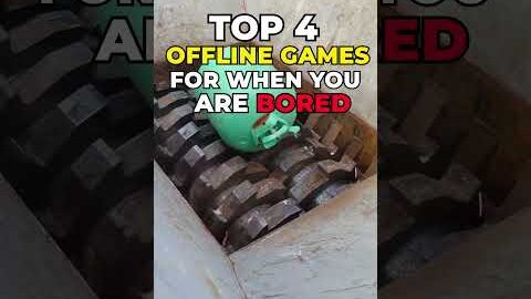 Top 4 offline games for when you are bored #shorts