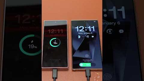Galaxy S24 Ultra One UI 7 Lock Screen vs One UI 6 Z Fold 6