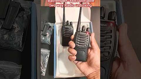 Baofeng BF-888S portable two way Radio unboxing #baofeng #bf888s #twowayradio #BF888S #walkytalky