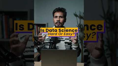 Is Data Science Hard or Easy?? #dataanalytics #datascience