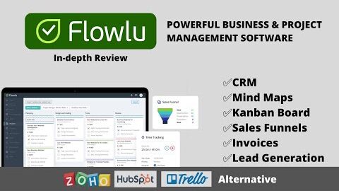 Flowlu – Business and Project management software with CRM [Review & Demo]