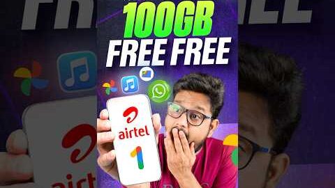 Airtel FREE 100GB 🔥