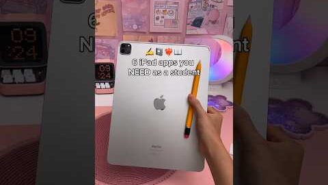 iPad apps you NEED as a student ❤️‍🔥 apple pencil | productivity apps | iPad for students