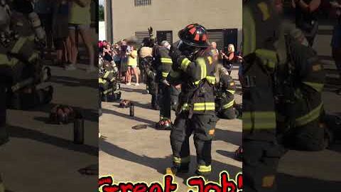 Donning Fireman Gear in 60 seconds!