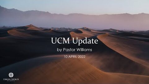 New Online Service Schedule Announcement by Pastor Williams April 10, 2020