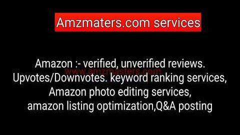 #amazonreviwes  Amzmasters.com || digital marketing services | amazon reviews | yelp reviews |