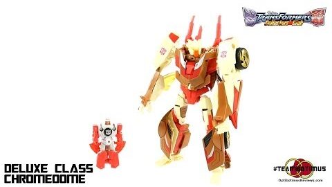Video Review of the Transformers Figure Subscription Service 2.0: Deluxe Chromedome