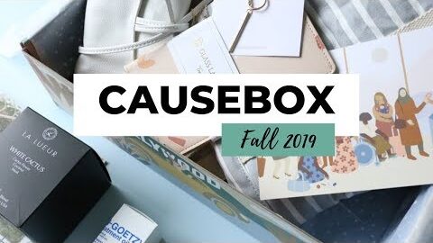 CAUSEBOX Review Fall 2019: Lifestyle Subscription Box