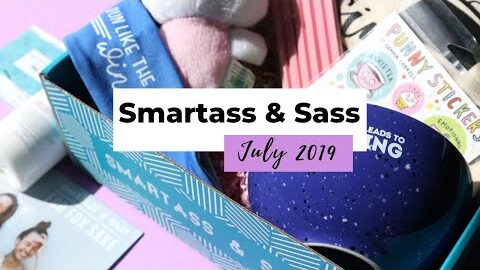 Smartass & Sass Review July 2019: Lifestyle Subscription Box